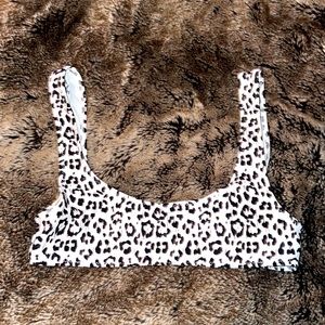 White Fox Bikini Top